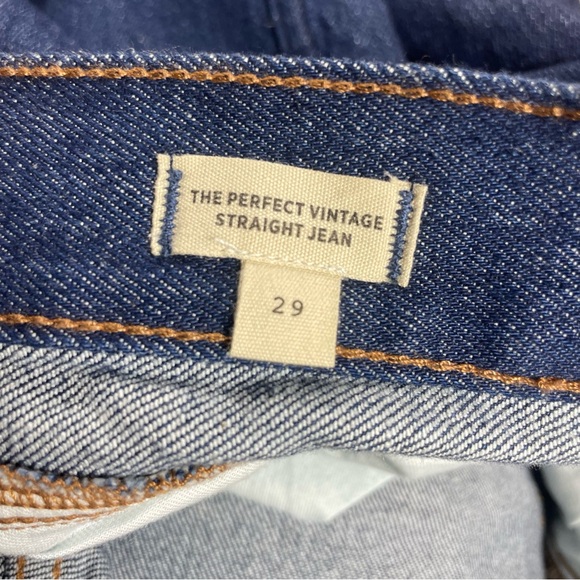 Madewell The Perfect Vintage Straight Jeans in Greenhaven Wash Seamed Version - Picture 11 of 12